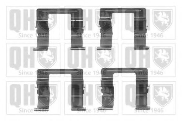 Set accesorii, placute frana