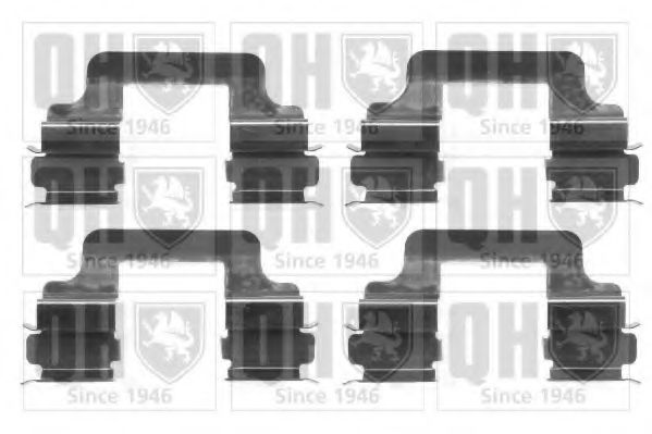 Set accesorii, placute frana