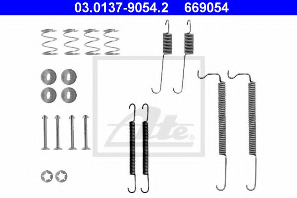 Set accesorii, sabot de frana