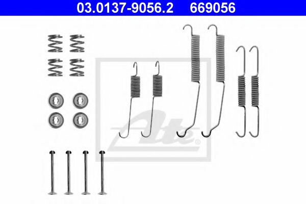 Set accesorii, sabot de frana