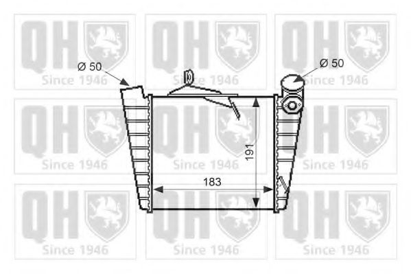 Intercooler, compresor