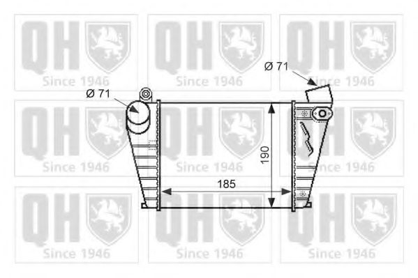 Intercooler, compresor