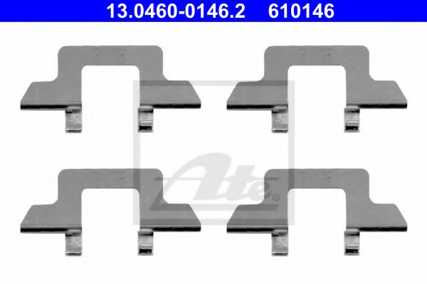Set accesorii, placute frana