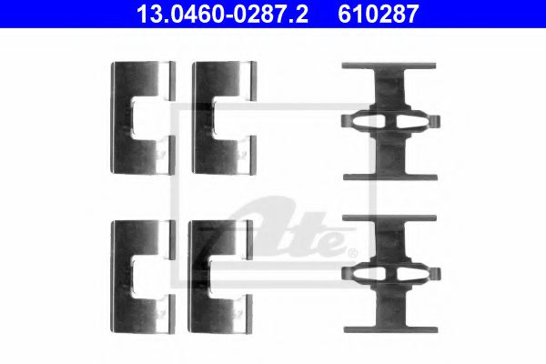 Set accesorii, placute frana