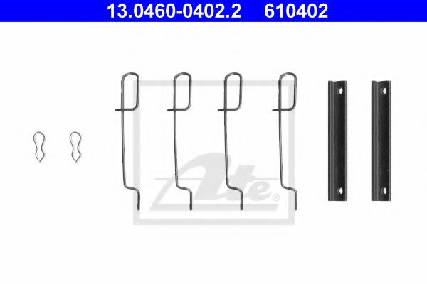 Set accesorii, placute frana