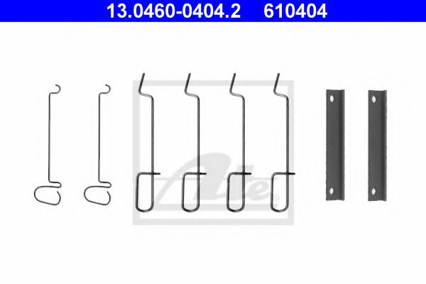 Set accesorii, placute frana