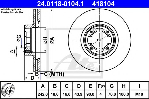 Disc frana