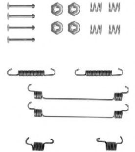 Set accesorii, sabot de frana