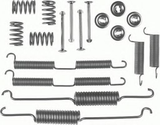 Set accesorii, sabot de frana