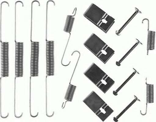 Set accesorii, sabot de frana