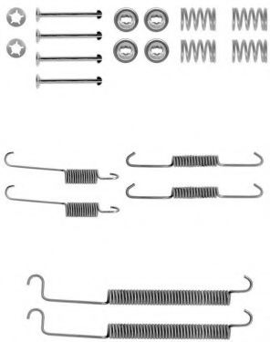 Set accesorii, sabot de frana