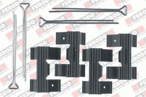 Set accesorii, placute frana