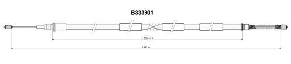 Cablu, frana de parcare