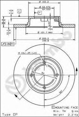 Disc frana