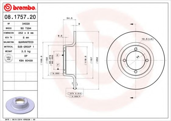 Disc frana