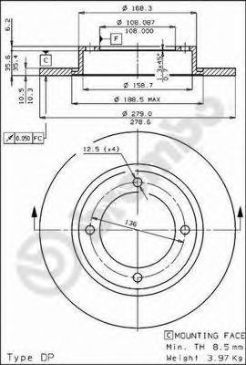 Disc frana