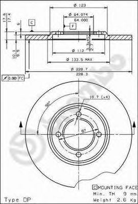 Disc frana