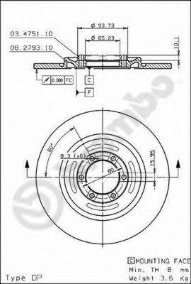 Disc frana