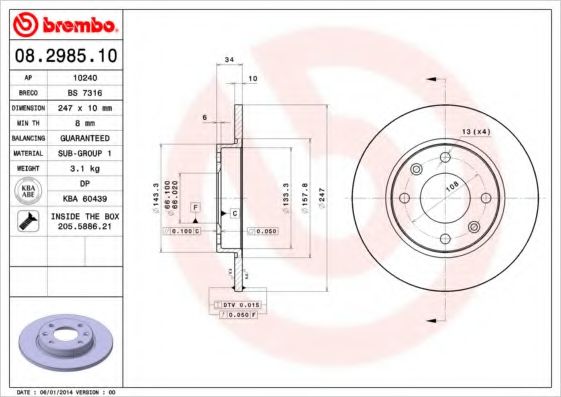 Disc frana