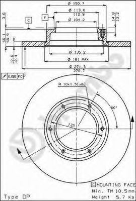 Disc frana