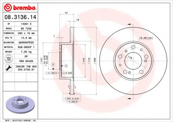 Disc frana