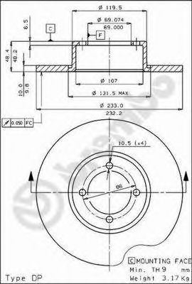 Disc frana