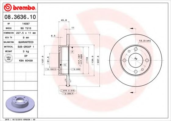 Disc frana