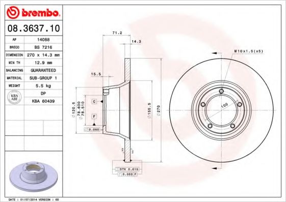 Disc frana