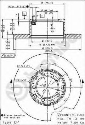 Disc frana