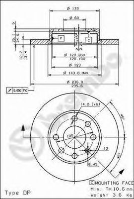 Disc frana