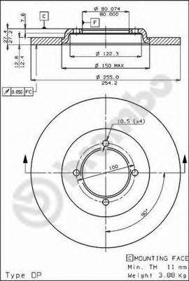 Disc frana