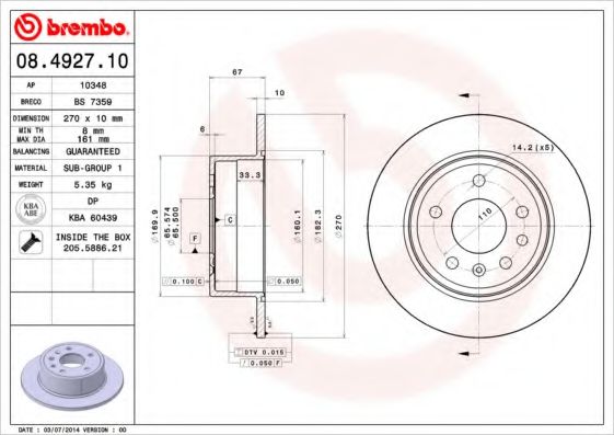 Disc frana