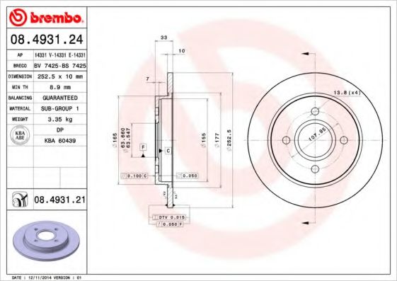 Disc frana