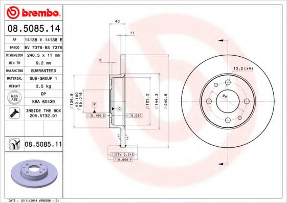 Disc frana