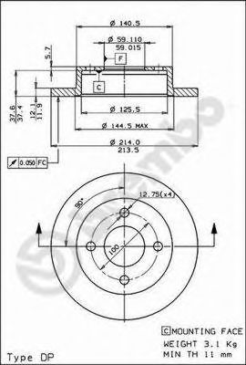 Disc frana