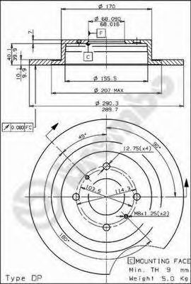 Disc frana