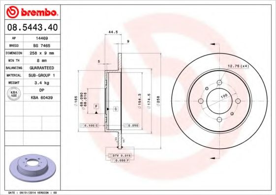 Disc frana