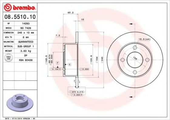 Disc frana