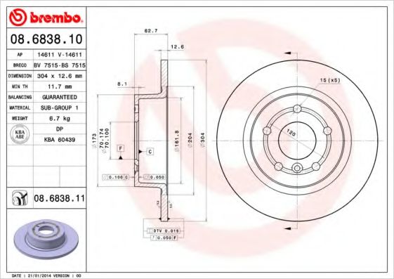 Disc frana