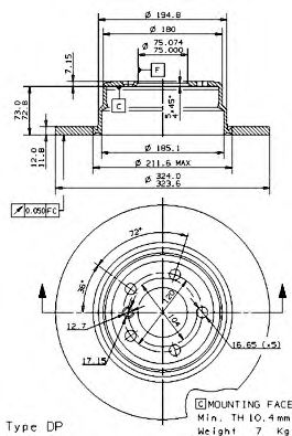 Disc frana