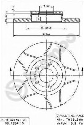 Disc frana