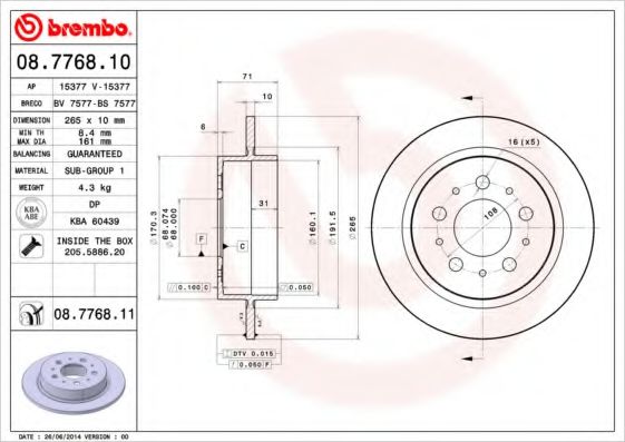 Disc frana