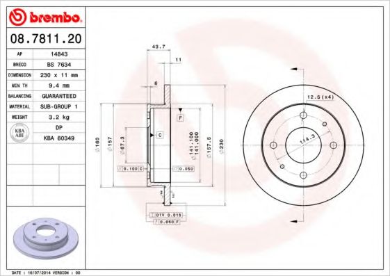 Disc frana