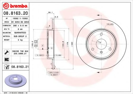 Disc frana