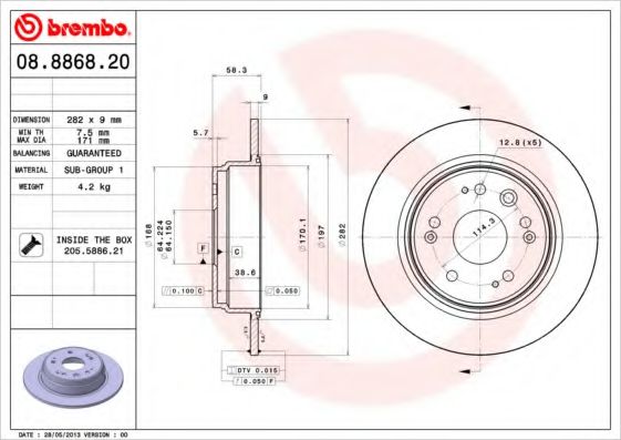 Disc frana