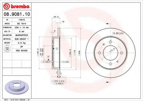 Disc frana