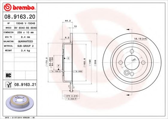 Disc frana