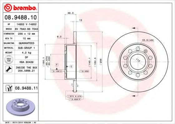 Disc frana