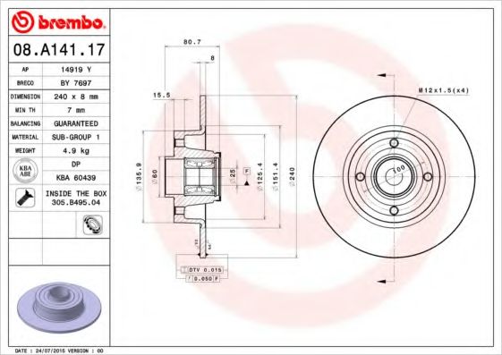 Disc frana