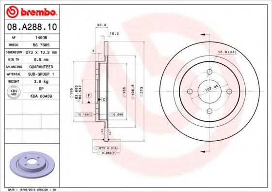 Disc frana